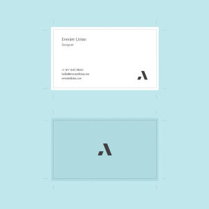 数码设计师个人/工作室名片设计模板 Digital Designer Business Card Template插图2