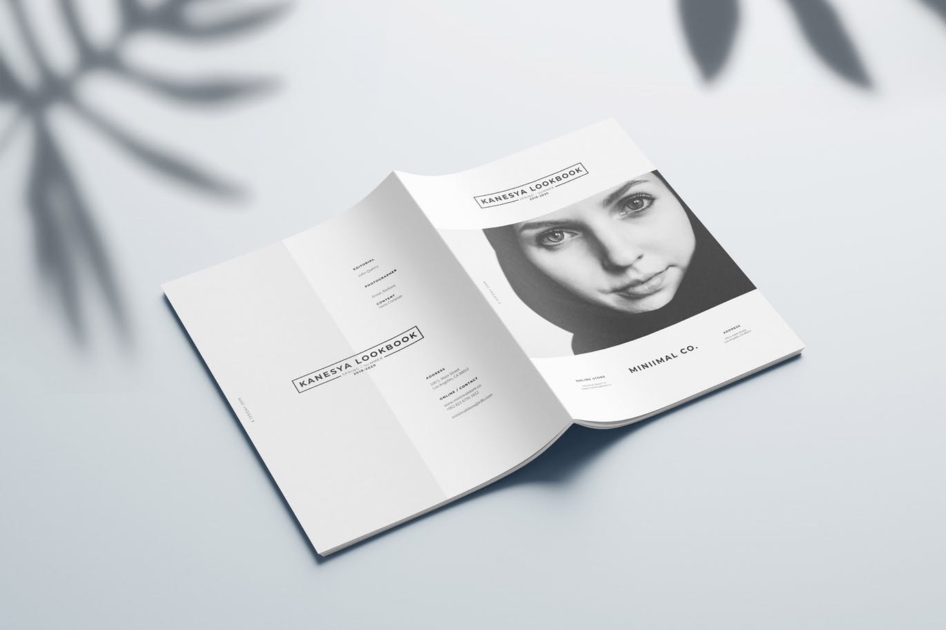 时尚/摄影/食品/生活方式/建筑主题使用手册画册设计模板 Lookbook