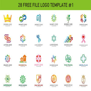 28个精美创新的Logo模板 28 Free Logo Designs