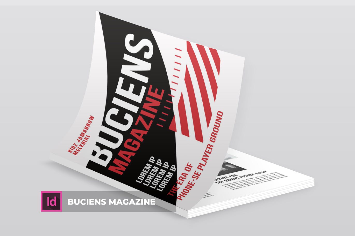标准多用途杂志排版设计模板 Buciens | Magazine Template