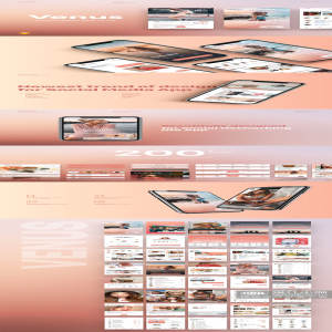 一流设计素材网下午茶：时尚美丽漂亮的社交平台 APP UI KIT 模板套装下载 [Sketch]