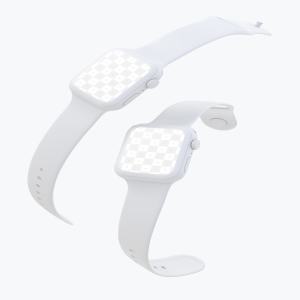 Apple Watch 4智能手表屏幕界面设计图样机04 Clay Apple Watch Series 4 (44mm) Mockup 04插图2