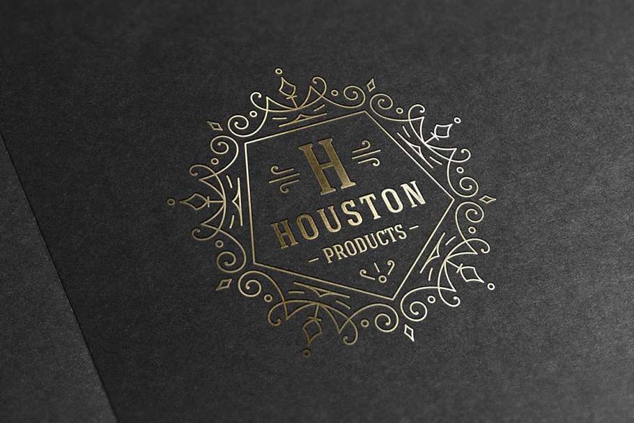 奢华饰品 Logo 模板 Luxury ornament logo