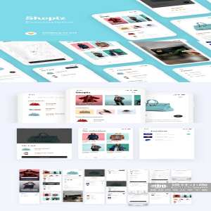 一流设计素材网下午茶：包含交互动画文件的时尚清新的APP UI KIT下载 [Sketch,Prd]