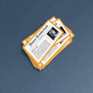 基于3D渲染英国和美国标准尺寸企业名片样机 Double Standards Business Cards