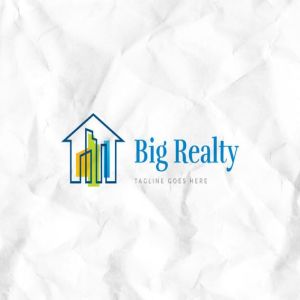 房地产建筑企业Logo设计模板 Big Realty Logo Template插图2