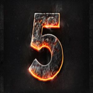 金属镀铬&火焰特效PS图层样式 Chrome & Fire Photoshop Layer Styles