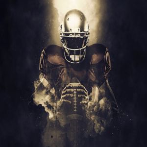 暗黑风格烟雾灯光照射人物海报效果PS动作 Guardian Photoshop Action