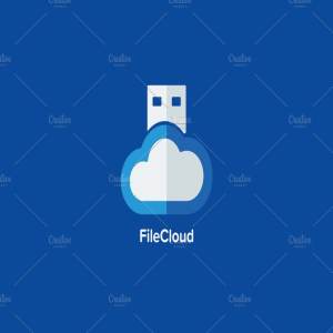 云存储主题Logo模板 File Cloud Logo Template插图4