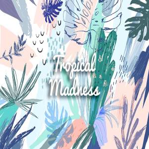热带疯狂水彩图形插画 Tropical Madness graphic set