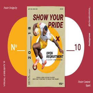 体育运动赛事活动海报设计模板 Sport Poster