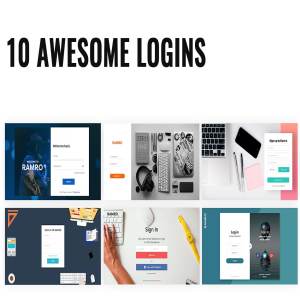 网站注册登录界面模板 Ramro Web UI Kit – Login/Signups