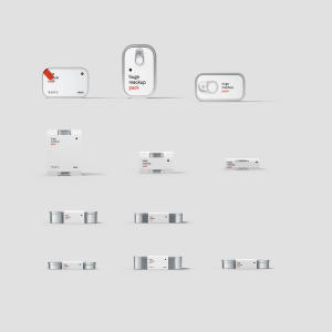 铁盒罐头包装样机模板Tin Boxes and Canned Goods Mockups