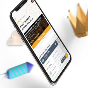 ICO评级区块链主题APP应用UI模板 ICO Rating Crypto Mobile Ui – TH