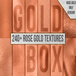 240 +玫瑰金箔纹理合集 240+ Rose Gold Foil Texture Pack [1.97GB]