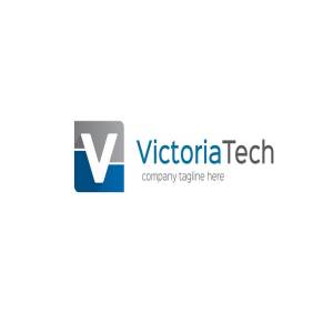 创意字母Logo模板系列之字母V Victoria Tech Letter V Logo插图3