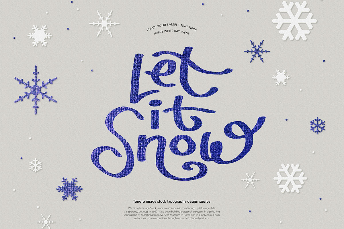 冬季雪花元素多用途图片psd素材