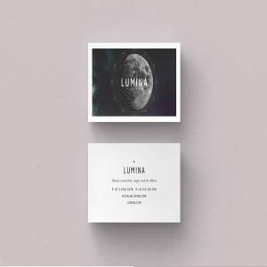 高大上品牌企业名片模板 LUMINA Business Card Template