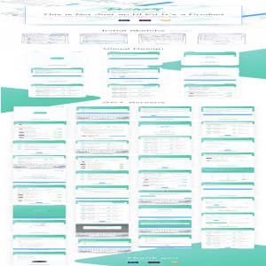 一流设计素材网下午茶：求职发布工作等人力资源类APP UI KITS[PSD,sketch]