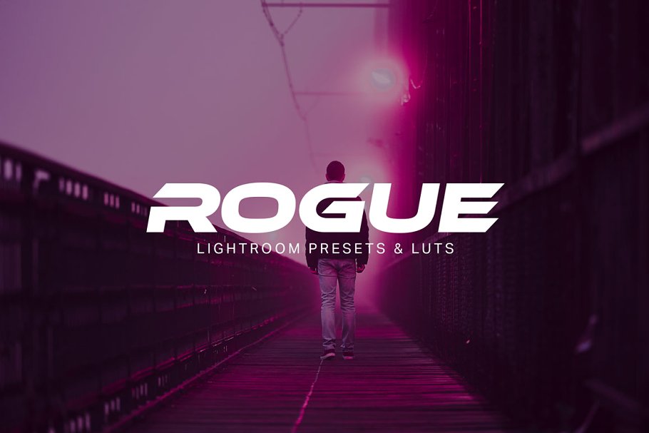 朋克&科幻风格照片滤镜LR预设 Rogue – Lightroom Presets and LUTs