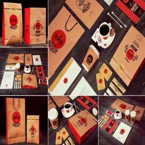 咖啡品牌样机模板 Coffee Branding Mockups