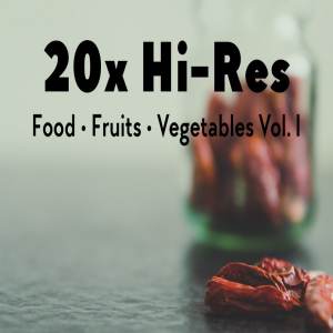 20张食物蔬果高清照片素材v1 20x Food, Fruits, Vegetables Vol. I