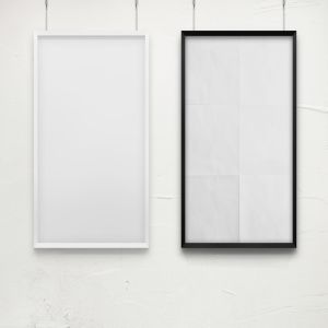 高品质的时尚高端海报宣传单DM样机VI展示模型mockups