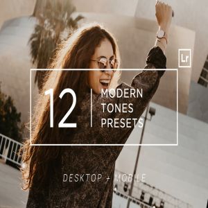 12款现代简约时尚色调照片处理Ligtroom预设 12 Modern Tones Ligtroom Presets + Mobile