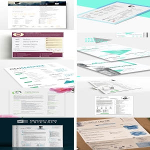 VIP：27个博主多年收藏的简历模版合辑下载[psd+ai+indd]