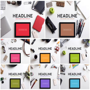 样机素材包 Mockup-Anything Bundle（场景, APP & 印刷设计）