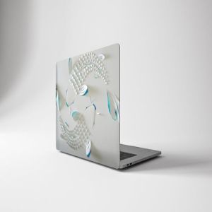 Macbook Pro笔记本A面图案设计样机 MacBook Pro Skin插图3