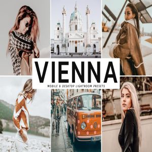 棕色奶油色系LR调色预设下载 Vienna Mobile & Desktop Lightroom Presets