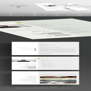 非常大气高端而优雅的一套简历模板