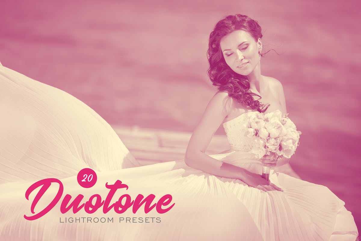 20个人像摄影双色调滤镜LR调色预设 20 Duotone Lightroom Presets