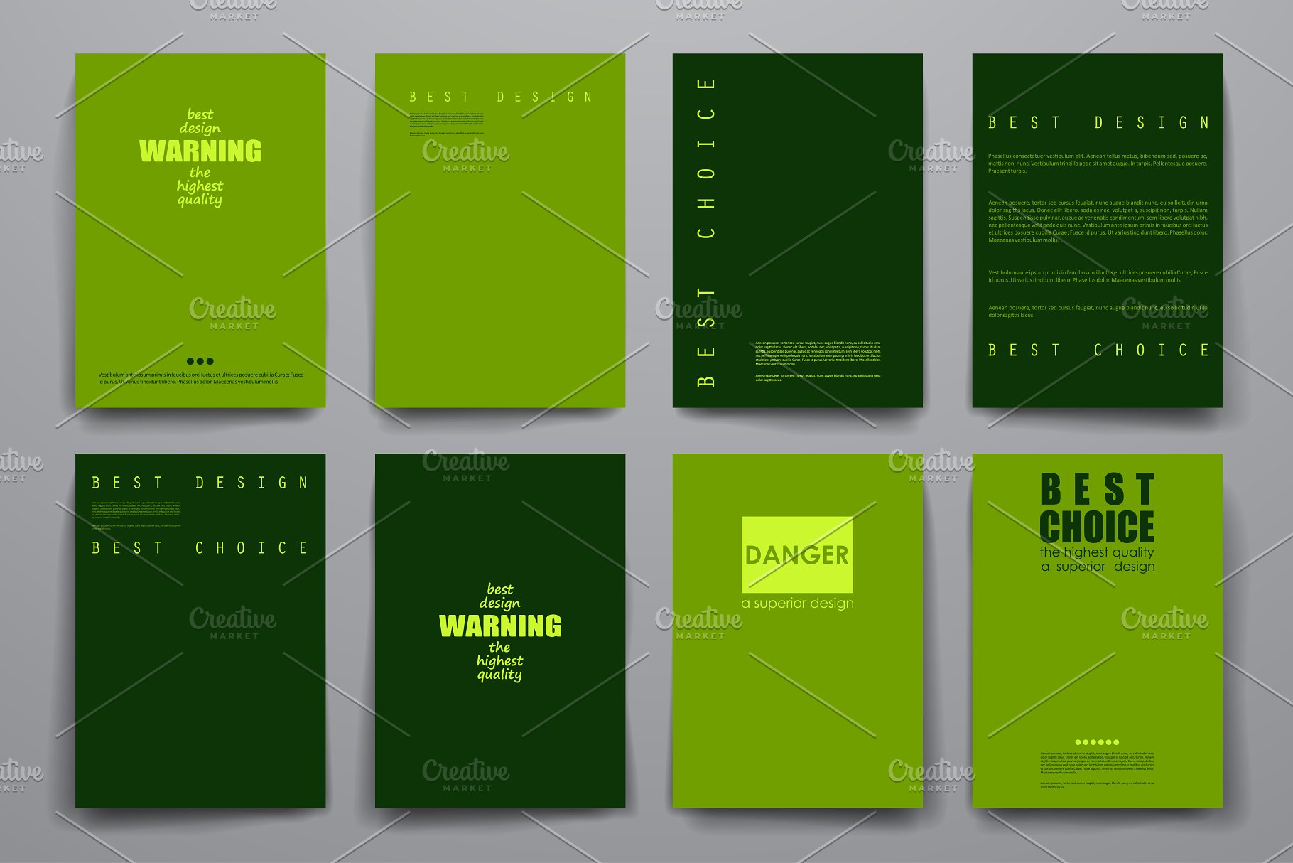 39款简约实用小册子模板 39 minimal brochures