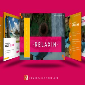 公司企业文化主题PPT模板下载 Relaxin – Powerpoint Template