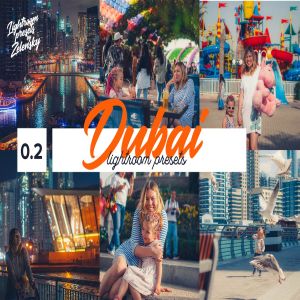 旅行照片后期效果处理LR暖色调调色预设 DUBAI –  Lightroom Presets by Zelensky
