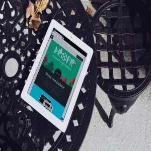 响应式网站设计iPad&Macbook显示效果样机模板 Responsive iPad Macbook Display Mock-Up