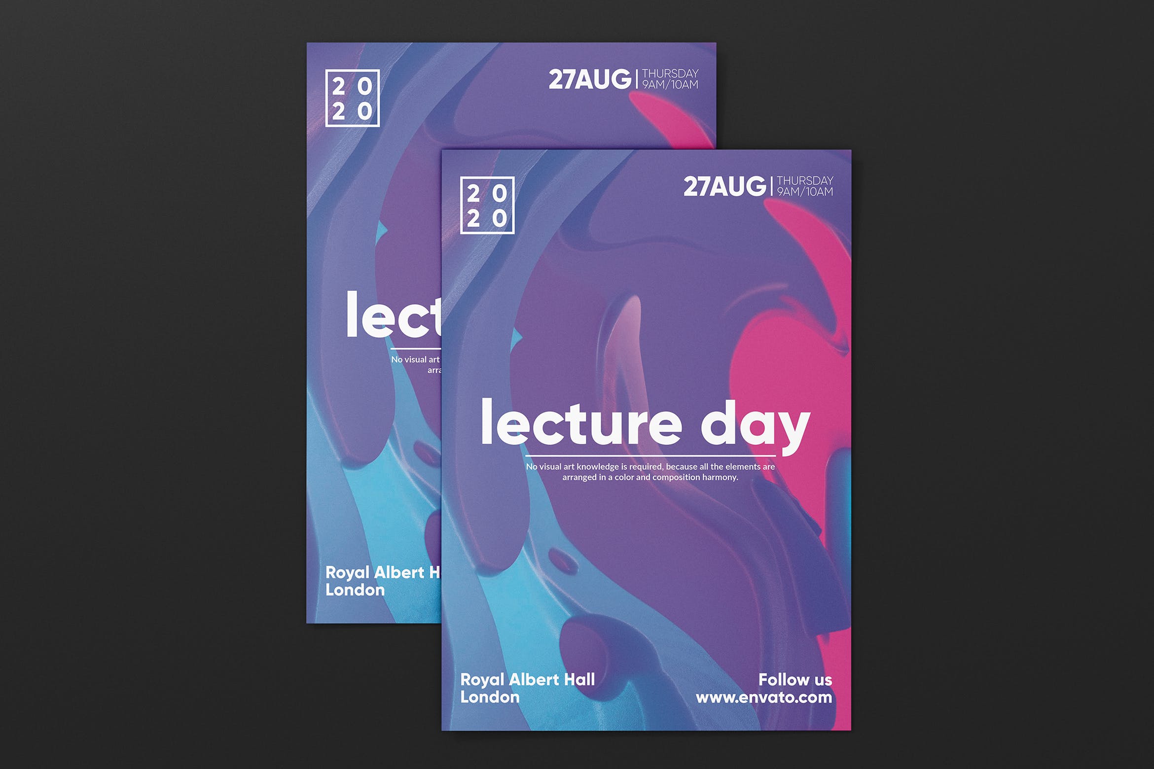 超现实主义海报设计模板v2 Surreal Template Design