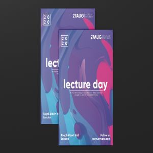 超现实主义海报设计模板v2 Surreal Template Design