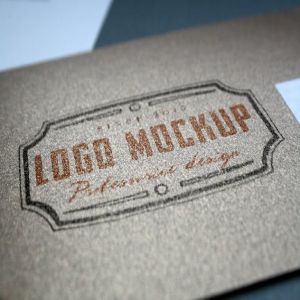 烫印烫金Logo样机模板 Logo Mock-Up插图7