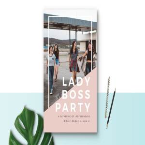 现代简约活动宣传海报设计模板 Event Poster Template