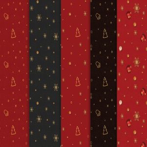 圣诞节庆祝主题节日氛围背景图素材 Merry Christmas Digital Papers