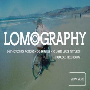 LOMO照片效果PS动作 Lomo Photography Photoshop actions