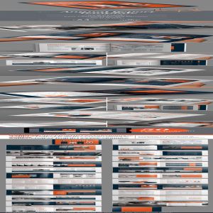 极简排版的企业年度报告模板