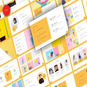 极简主义创意设计品牌介绍PPT幻灯片模板 Edway Creative Powerpoint