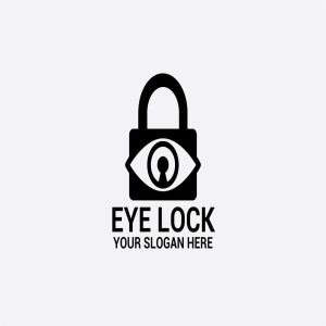 安保安全服务企业品牌Logo设计模板 EYE LOCK插图2