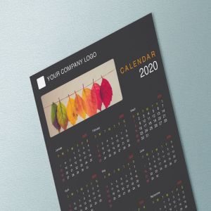 简约优雅设计风格2020年历日历设计模板 Creative Calendar Pro 2020插图4