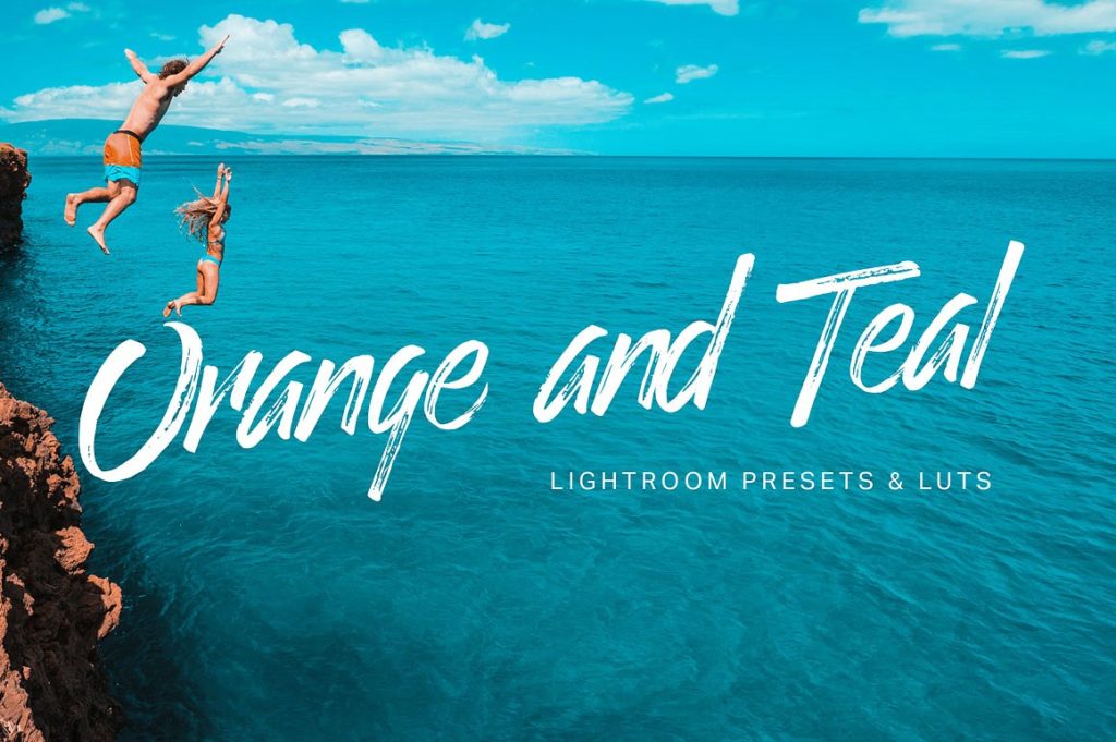 26款时尚橙青色调lightroom样式下载Orange and teal Lightroom presets [lr]