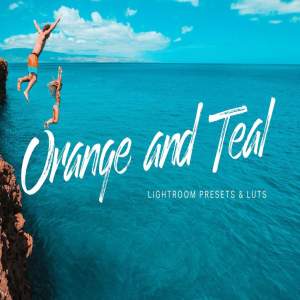 26款时尚橙青色调lightroom样式下载Orange and teal Lightroom presets [lr]
